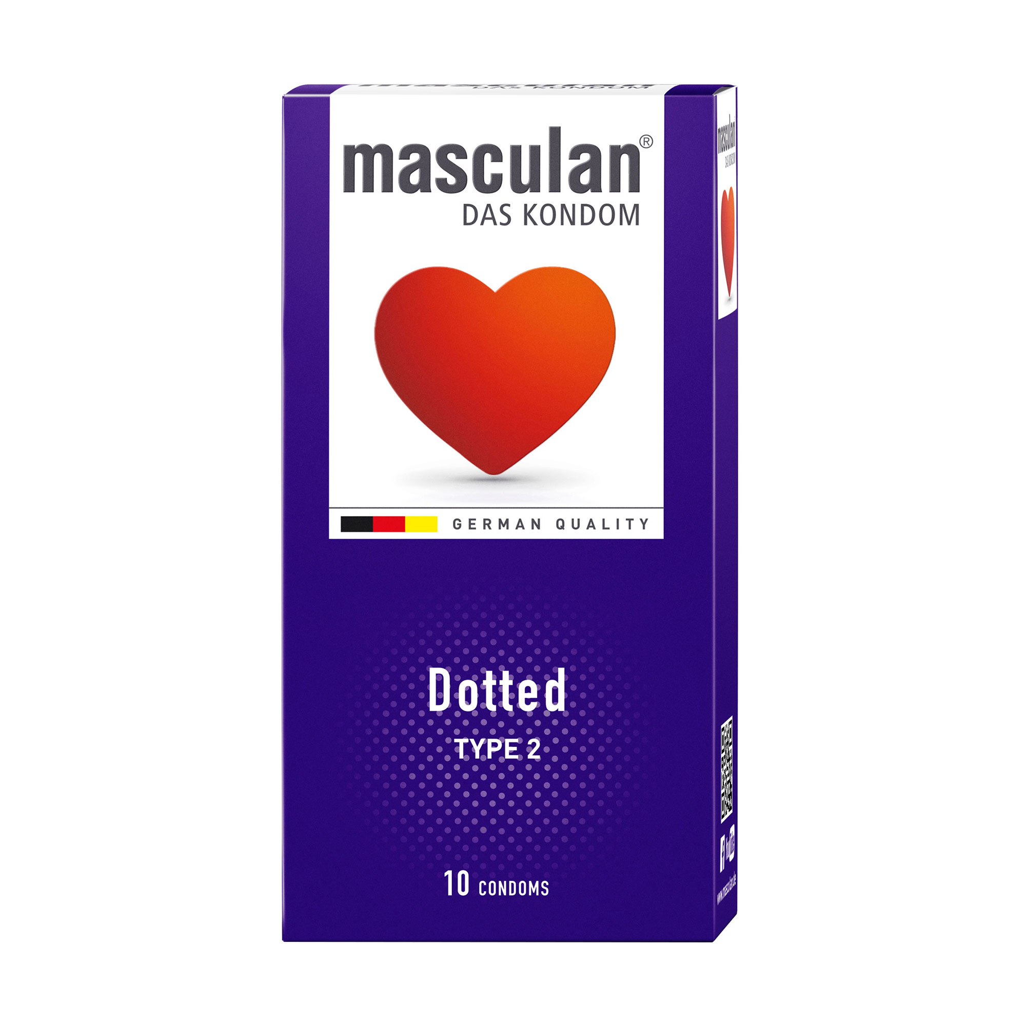 Презервативи Masculan Dotted, 10 шт